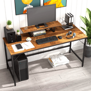 HOMEYFINE JOISCOPE Computertisch mit Stauraum für Controller